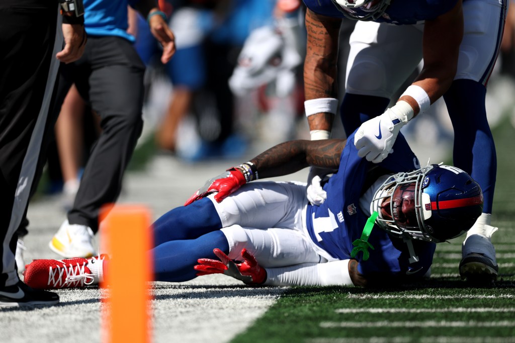 Malik Nabers’ season is over after MRI confirms torn ACL in right knee